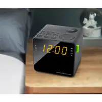 Muse M-187CR radio Reloj Digital Negro