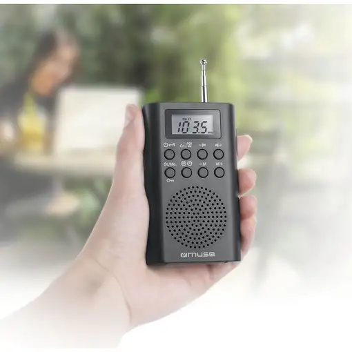 Muse M-03 R radio Portátil Analógica Negro