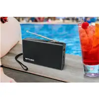 Muse M-030 R Portátil Analógica Negro