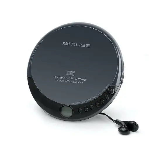 Muse M-900 DM reproductor de CD Reproductor de CD portátil Negro