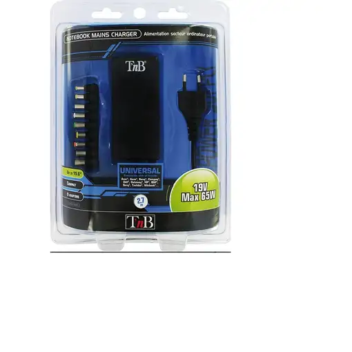 T'nB CHNB19V65 cargador de dispositivo móvil Portátil Negro Corriente alterna Inte