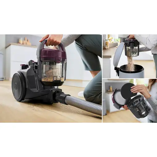 Bosch BGC05AAA1 aspiradora 1,5 L Aspiradora cilíndrica Secar 700 W Sin bolsa