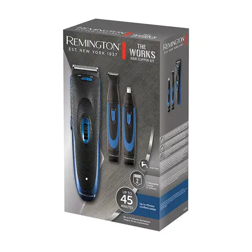 Remington The works Negro, Azul 18
