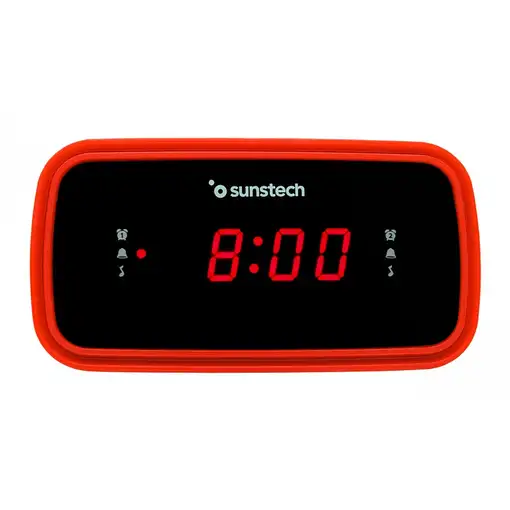 Sunstech FRD60 Reloj Negro, Rojo