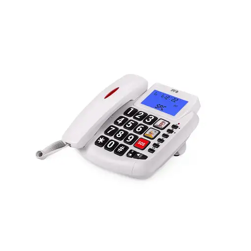 SPC Comfort Volume 2 Teléfono analógico Identificador de llamadas Blanco