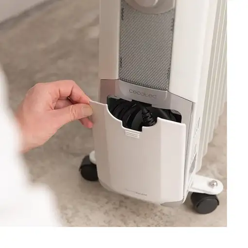 Cecotec 05884 calefactor eléctrico Interior Blanco 2500 W Radiador de aceite eléct