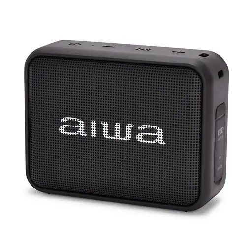 Aiwa BS-200BK altavoz portátil o de fiesta Altavoz monofónico portátil Negro 6 W