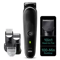 Braun MGK5440 cortadora de pelo y maquinilla Negro 18 Ión de litio