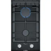 Bosch PRB3A6B70 hobs Negro Integrado Encimera de gas 2 zona(s)