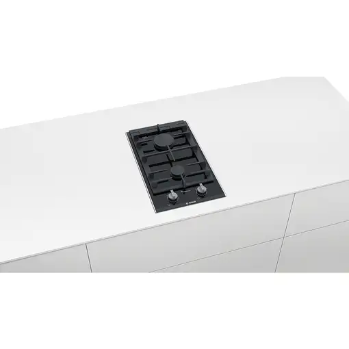 Bosch PRB3A6B70 hobs Negro Integrado Encimera de gas 2 zona(s)