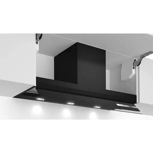 Bosch Serie 6 DBB97AM60 campana Encastrada Negro 460 m³/h