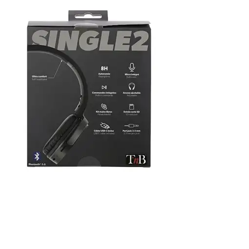 T'nB SINGLE 2 Auriculares Inalámbrico y alámbrico Diadema Llamadas/Música Bluetoot
