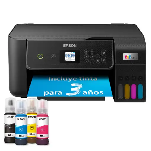 Epson EcoTank ET-2870 Inyección de tinta A4 5760 x 1440 DPI 33 ppm Wifi