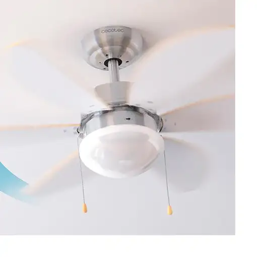 Cecotec 05938 ventilador Blanco, Madera
