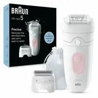 Braun Silk-épil 5 5-030 28 pinzas Rosa, Blanco