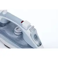 JATA PL1058C plancha Plancha a vapor Suela de cerámica 3000 W Gris, Blanco
