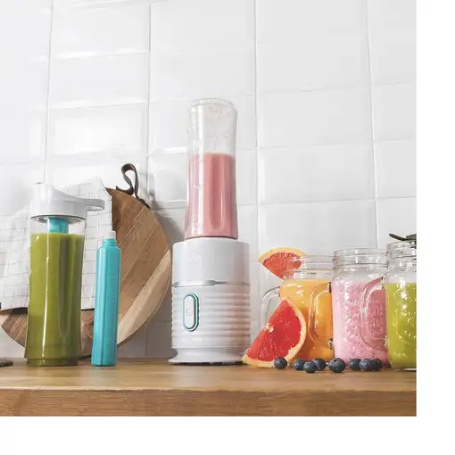Cecotec Titanium 500 EasyGo 0,6 L Licuadora de vaso 500 W Blanco