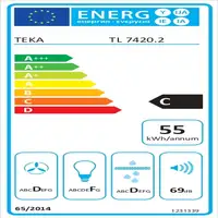 Teka TL 7420.2 IX Semintegrada (extraíble) Acero inoxidable 360 m³/h