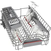 Bosch Serie 4 SPH4EKX24E lavavajillas Completamente integrado 10 cubiertos D