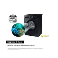 Samsung WW90CGC04DAB lavadora Carga frontal 9 kg 1400 RPM Negro