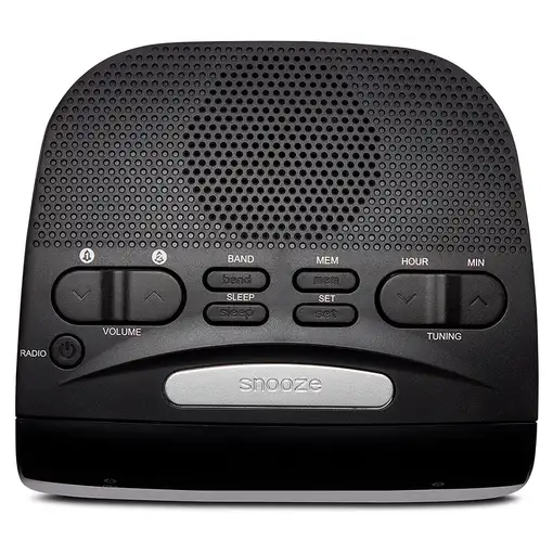 Aiwa CR-15 despertador Reloj despertador digital Negro, Blanco
