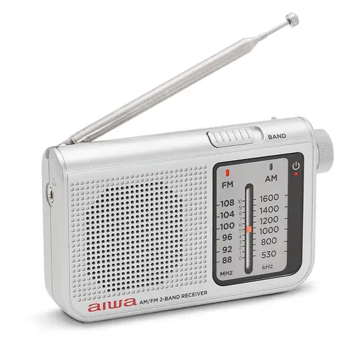 Aiwa RS-55SL radio Personal Analógica Plata