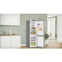 Bosch Serie 4 KGN36VIBT nevera y congelador Independiente 321 L B Acero inoxidable