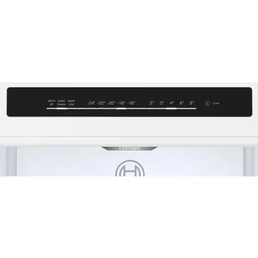 Bosch Serie 4 KGN36VIBT nevera y congelador Independiente 321 L B Acero inoxidable