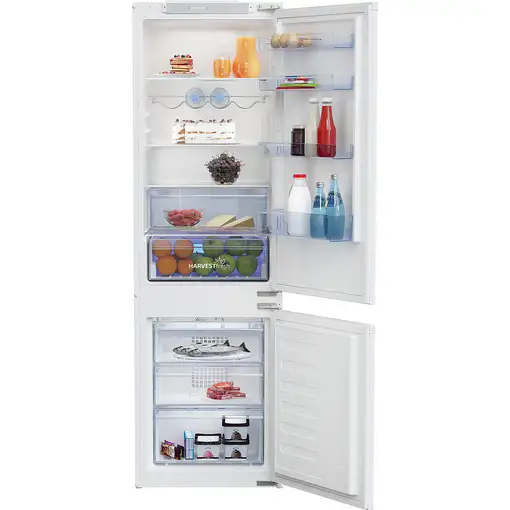 Beko BCHA275E4SN nevera y congelador Independiente 262 L E Blanco