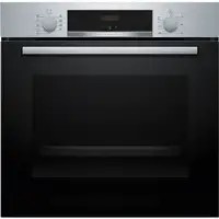 Bosch Serie 4 HBA514ES3 horno 71 L 3400 W Negro, Acero inoxidable