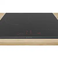 Bosch Serie 6 PXJ675HC1E hobs Negro Integrado 60 cm Con placa de inducción 3 zona(