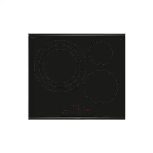 Bosch Serie 6 PID675HC1E hobs Negro Integrado 60 cm Con placa de inducción 3 zona(