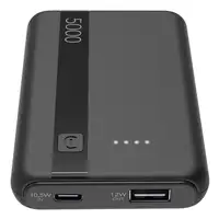 Cellularline 8018080481925 Ión de litio 5000 mAh Negro