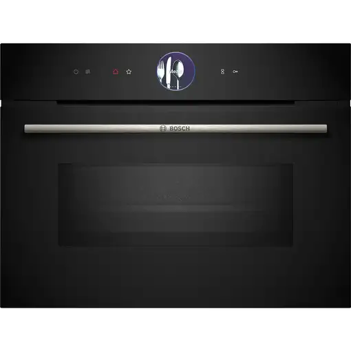 Bosch Serie 8 CMG7761B1 microondas Negro Microondas combinado Integrado 45 L 900 W