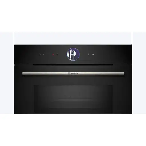 Bosch Serie 8 CMG7761B1 microondas Negro Microondas combinado Integrado 45 L 900 W