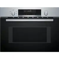 Bosch Serie 6 CMA585GS1 microondas Acero inoxidable Microondas combinado Integrado