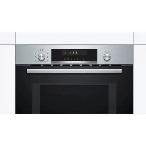 Bosch Serie 6 CMA585GS1 microondas Acero inoxidable Microondas combinado Integrado