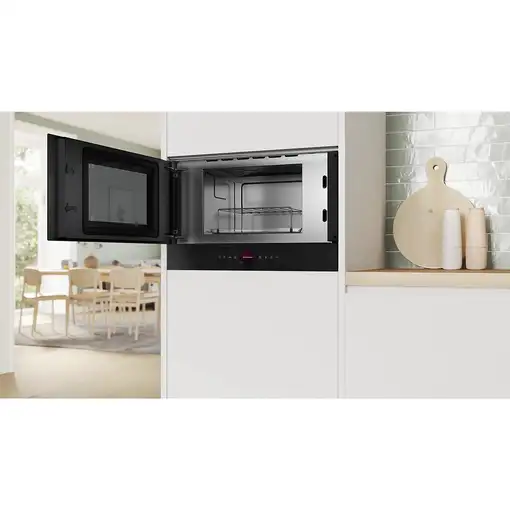 Bosch Serie 8 BEL7321B1 microondas Negro Microondas combinado Encimera 21 L 900 W