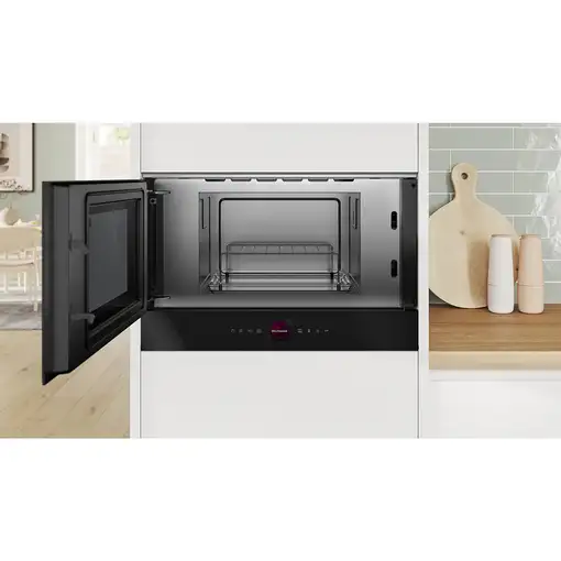 Bosch Serie 8 BEL7321B1 microondas Negro Microondas combinado Encimera 21 L 900 W