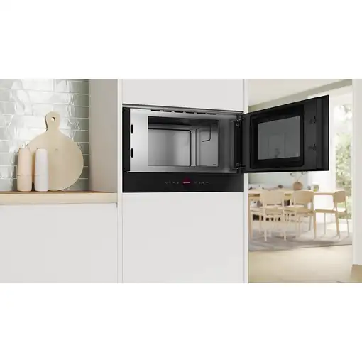 Bosch Serie 8 BFR7221B1 microondas Negro Solo microondas Integrado 21 L 900 W
