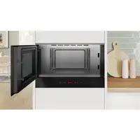 Bosch Serie 8 BFL7221B1 microondas Negro Solo microondas Integrado 21 L 900 W