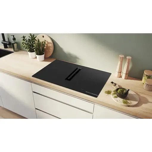 Bosch Serie 4 PVS811B16E hobs Negro Integrado 80 cm Con placa de inducción 4 zona(