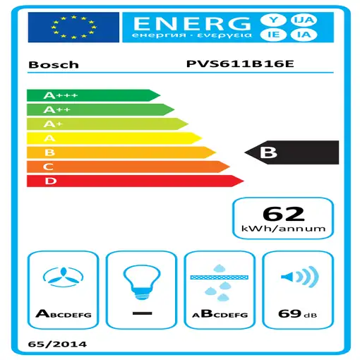 Bosch Serie 4 PVS611B16E hobs Negro Integrado 59.2 cm Con placa de inducción 4 zon