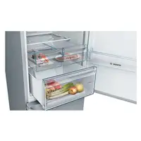 Bosch Serie 4 KGN49XIDQ nevera y congelador Independiente 438 L D Acero inoxidable