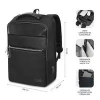 Mochila De Negocios Business V2 Ap Backpack 16\ Negro