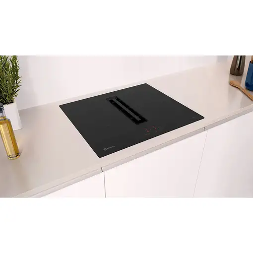 Balay 3EBC963ER hobs Negro Integrado 80 cm Cerámico 4 zona(s) Campana integrada