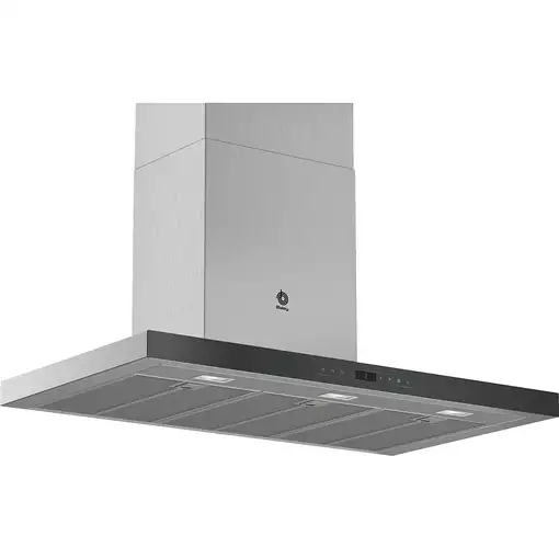 Balay 3BC998HNC campana De pared Negro, Acero inoxidable 843 m³/h