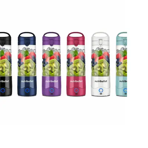 NutriBullet Portable 0,475 L Licuadora de vaso Azul, Marina