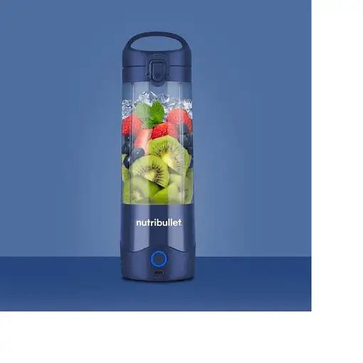 NutriBullet Portable 0,475 L Licuadora de vaso Azul, Marina