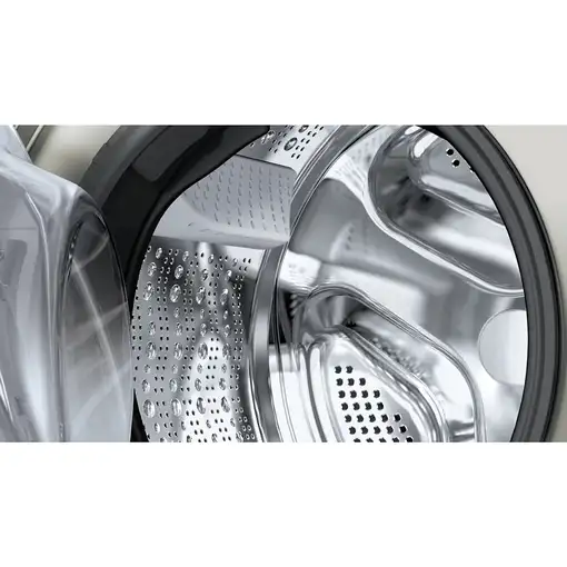 Bosch Serie 4 WNA1341XES lavadora-secadora Independiente Carga frontal Acero inoxi